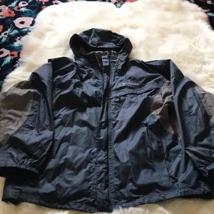 Men's Columbia rain jacket